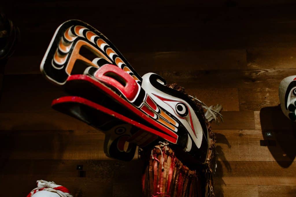 Crooked Beak Indigenous carved mask