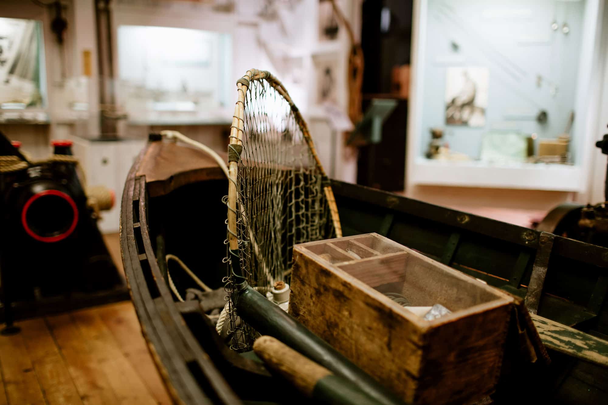 Sport Fishing Exhibit at the Museum at Campbell River