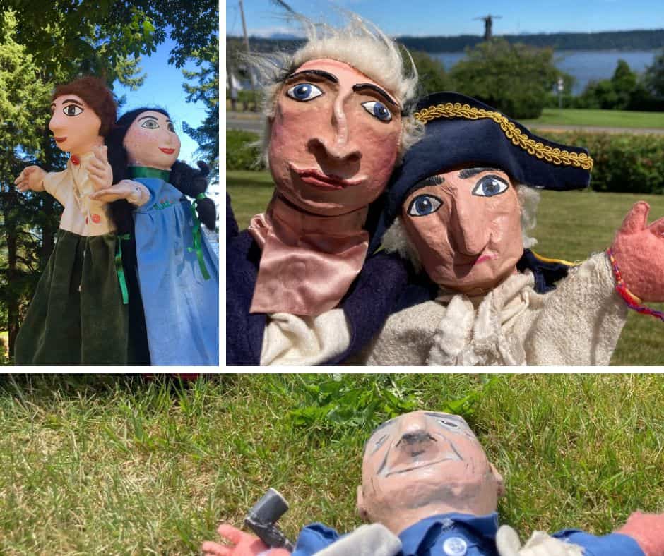 Puppets from Campbell River Puppet Theatre