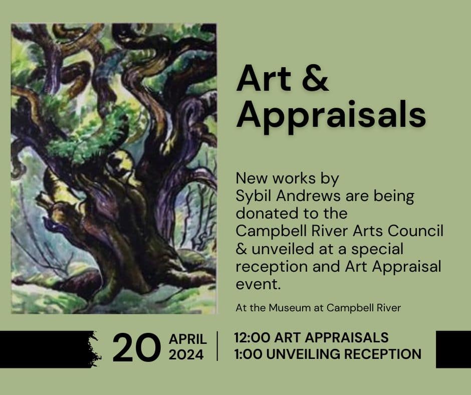 Art & Appraisals Event at the Museum at Campbell River